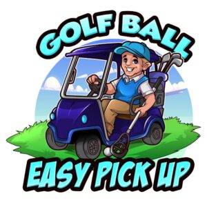 Golf Ball Mascot Logo Design